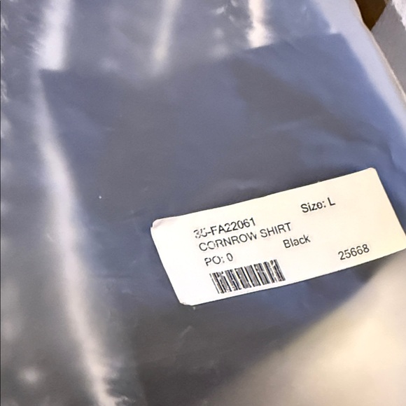 Supervsn Men's Patterned Shirt new in package 🆕 cornrow shirt - Picture 5 of 5